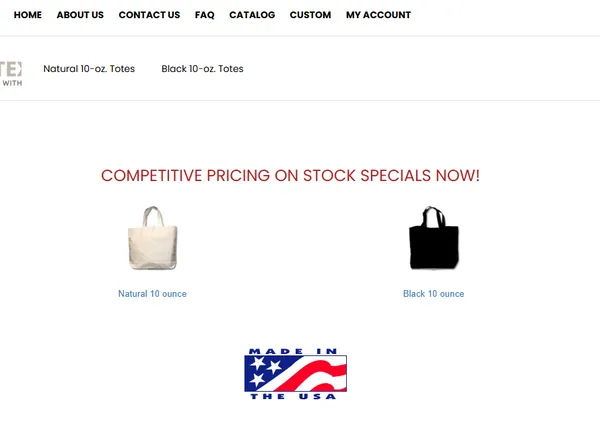 American textile manufacturer