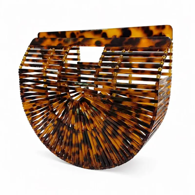 Acrylic Basket Clutch2
