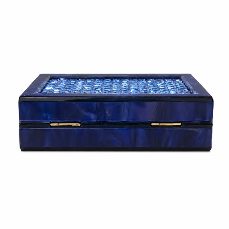 Acrylic Diamond Crossbody Clutch2