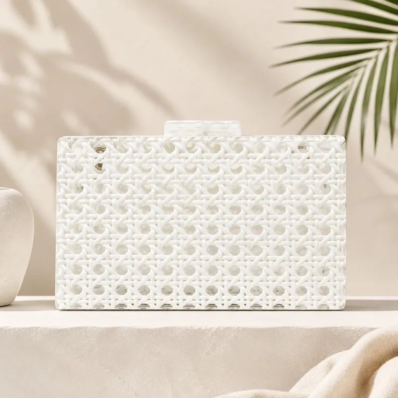 Acrylic Shoulder Chain Evening Bag2
