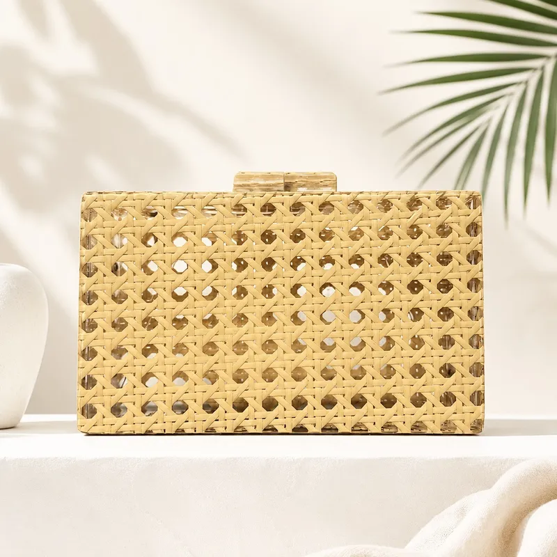 Acrylic Shoulder Chain Evening Bag3