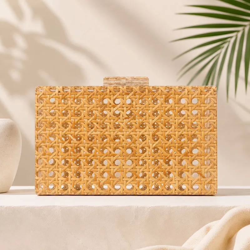 Acrylic Shoulder Chain Evening Bag5