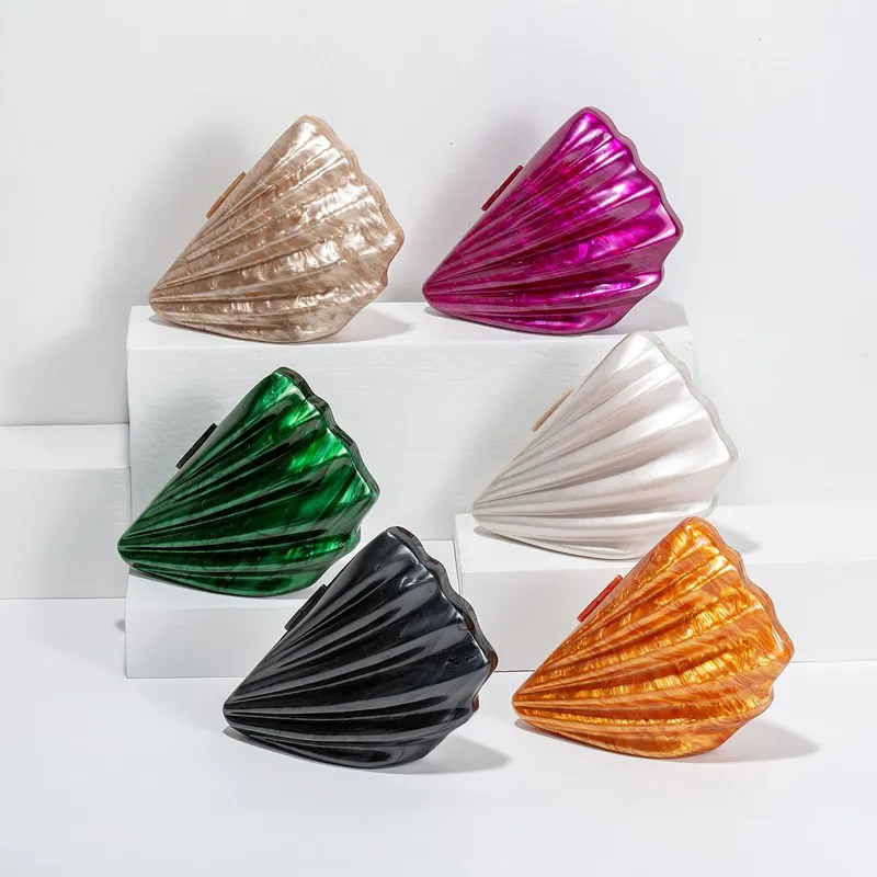 Acrylic Shoulder Evening Clutch1