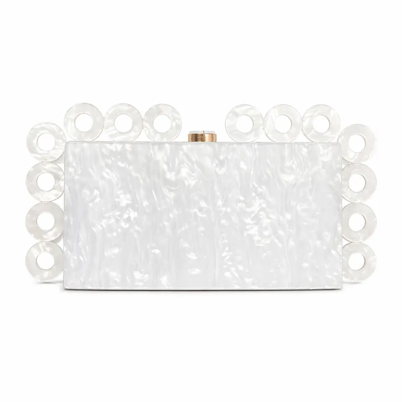 Acrylic Shoulder Evening Clutch1