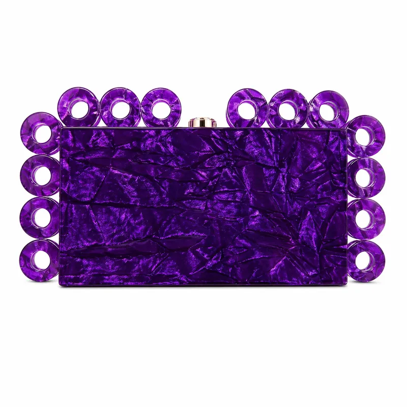 Acrylic Shoulder Evening Clutch2