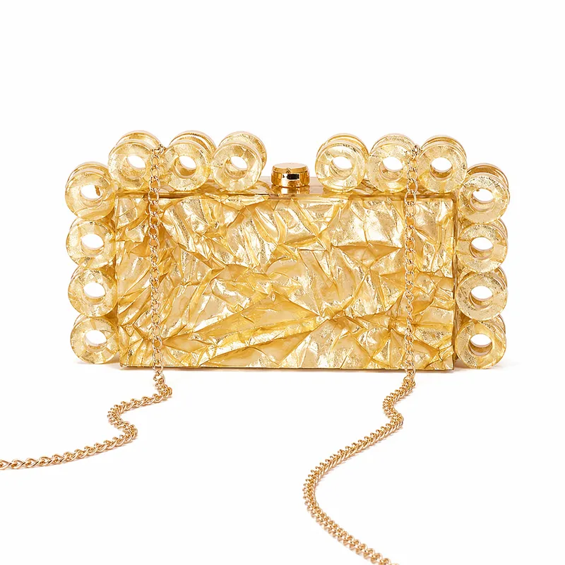 Acrylic Shoulder Evening Clutch9