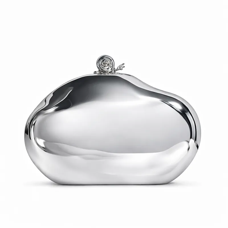 Metal Box Shaped Evening Bag2