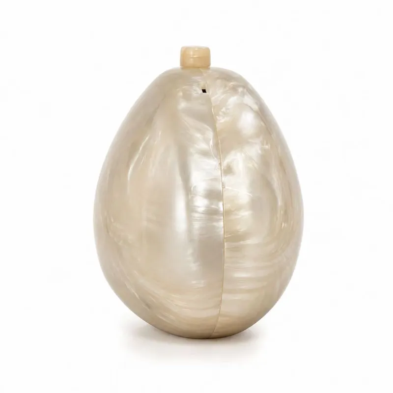 Oval Shell Acrylic Evening Bag4