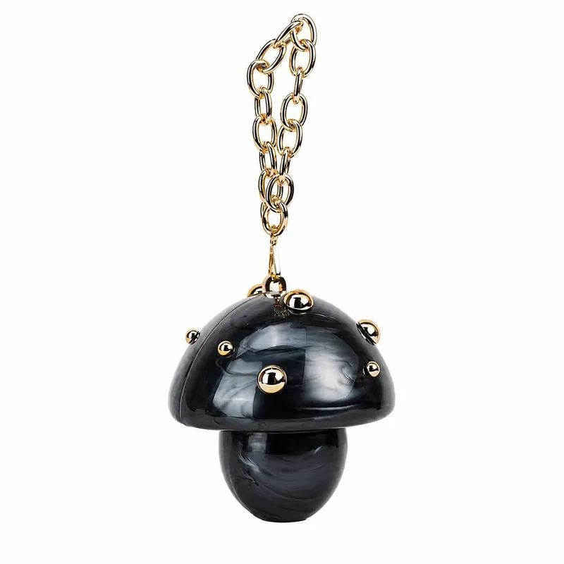 Women's Mushroom Acrylic Clutch2