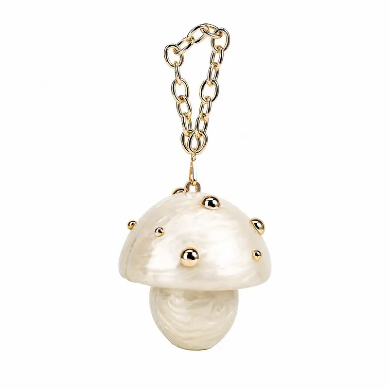 Women's Mushroom Acrylic Clutch3