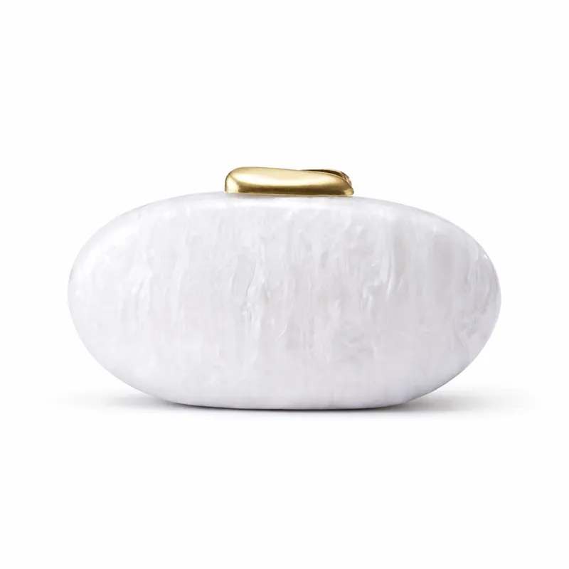 Women's Shell Acrylic Shoulder Crossbody Evening Clutch4
