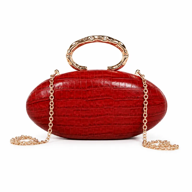 Crocodile-Pattern Clutch9
