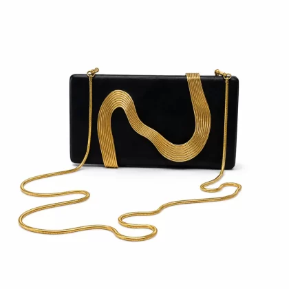 Custom Metal Chain Clutch Evening Bags for OEM/ODM Buyers