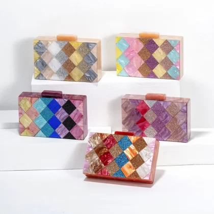 OEM Private Label Acrylic Evening Bag Manufacturer