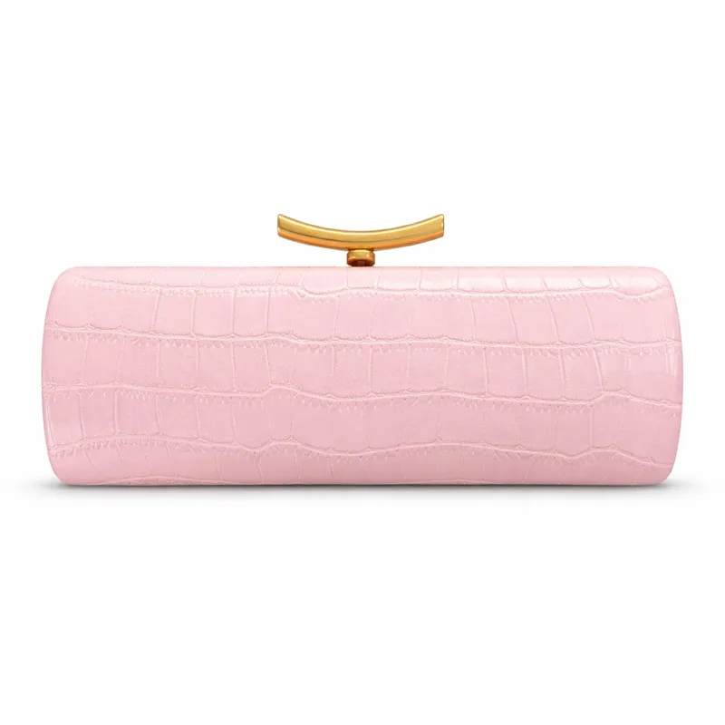 PU Crocodile-Patterned Baguette Bag4