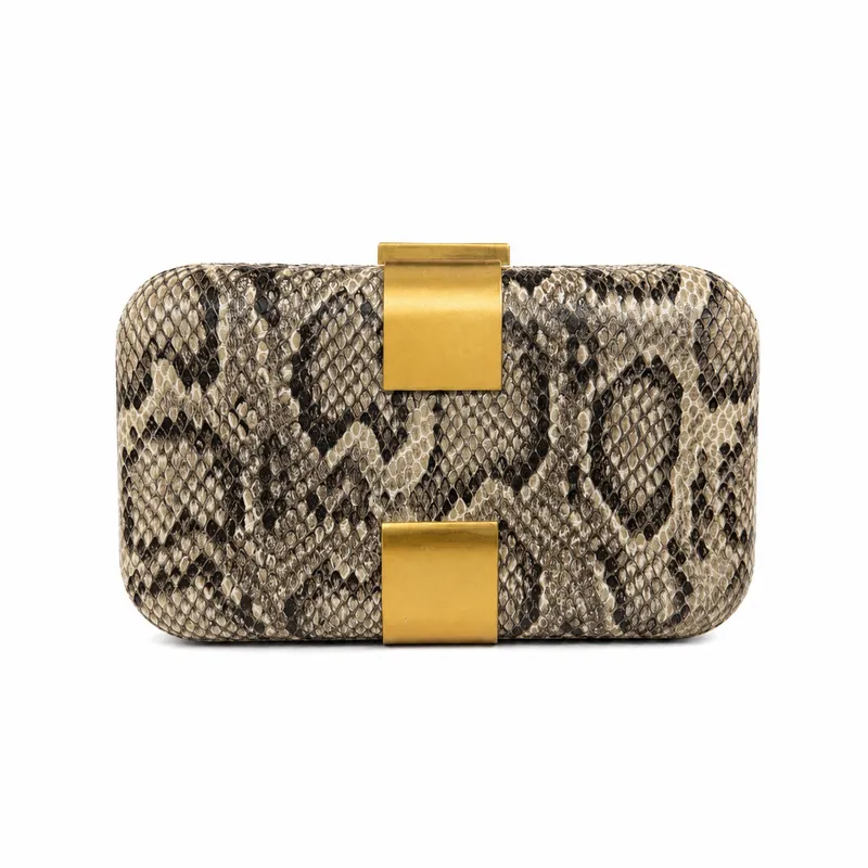 PU Leather Gold Evening Bag10