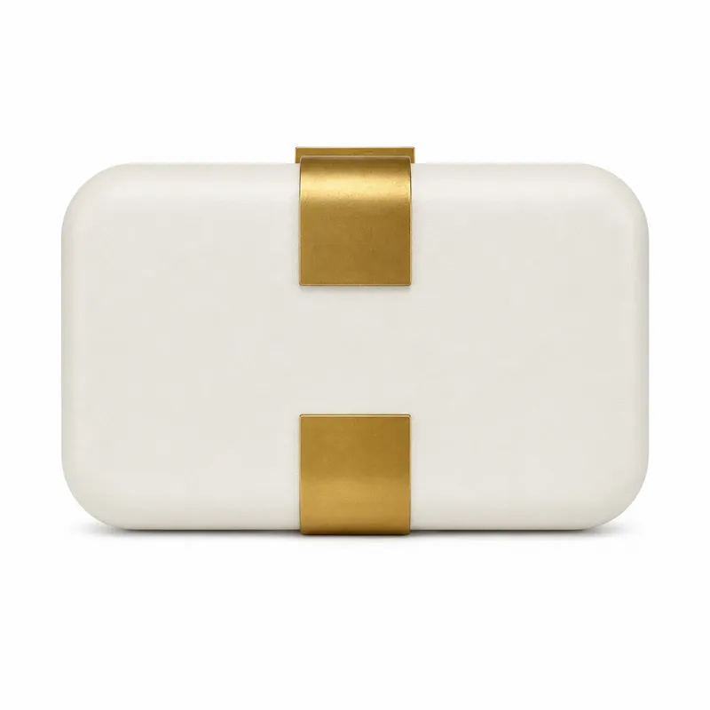 PU Leather Gold Evening Bag4