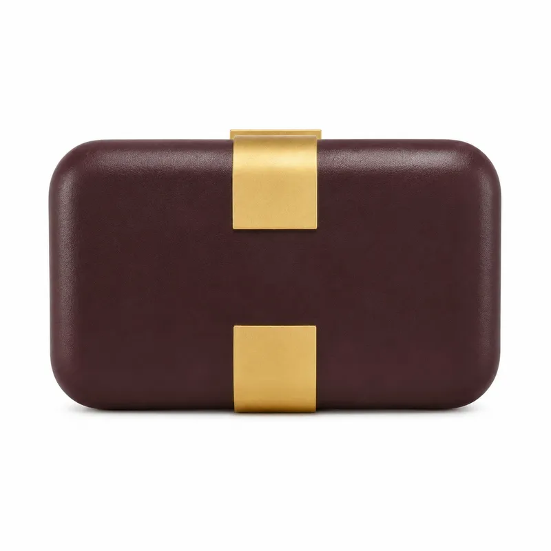 PU Leather Gold Evening Bag7
